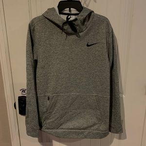 Gray Athletic Nike Hoodie!